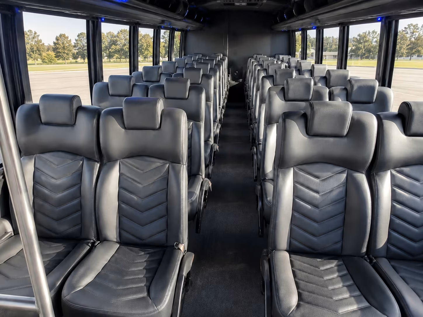 20 passenger minibus inside
