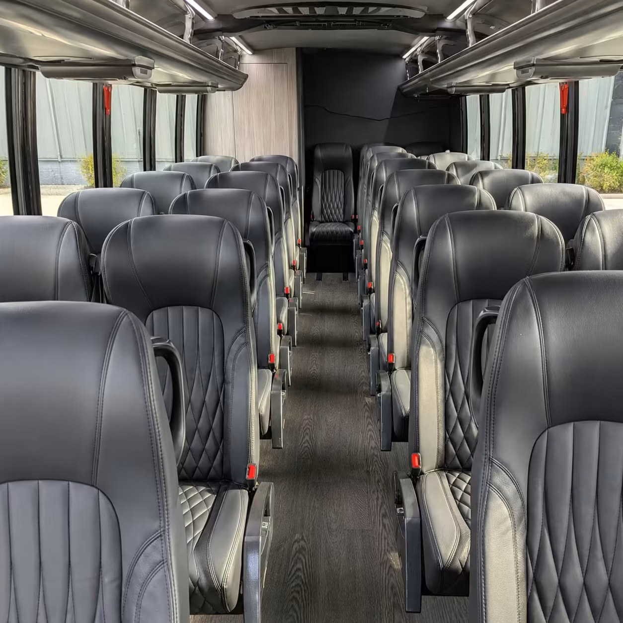 30 passenger minibus interior