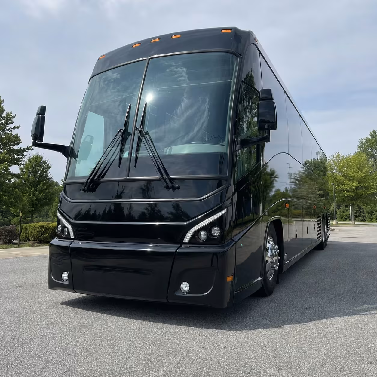 longview bus rentals for law enforcement and first responders