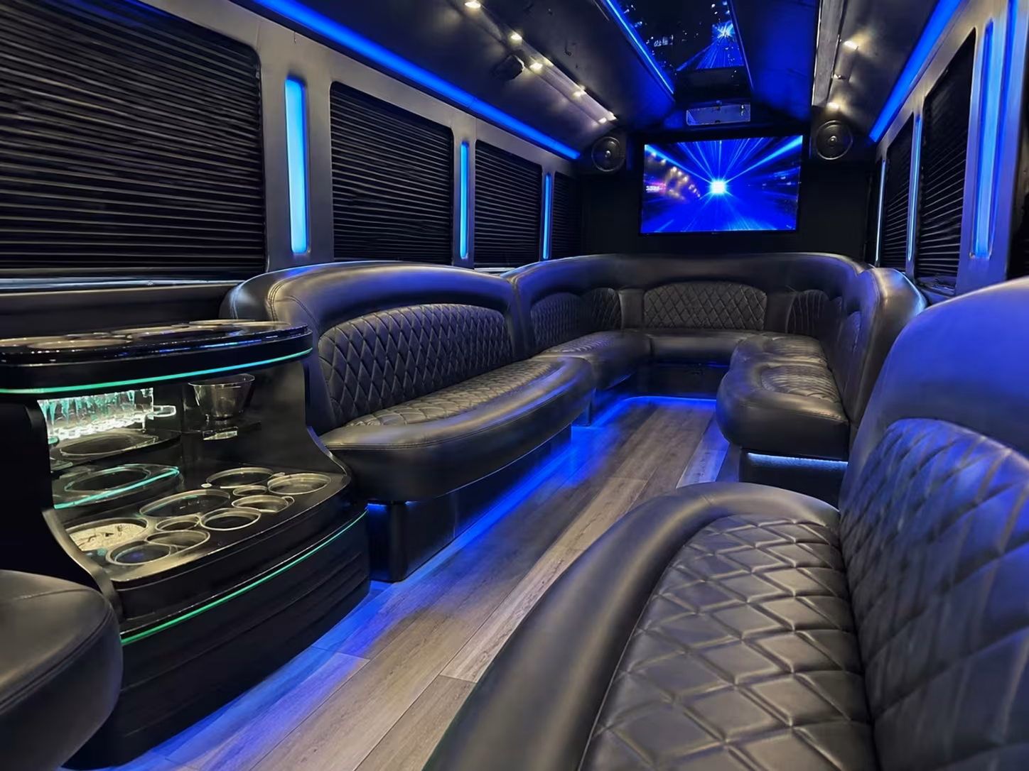 longview party buses for bachelorette and birthday concert nights
