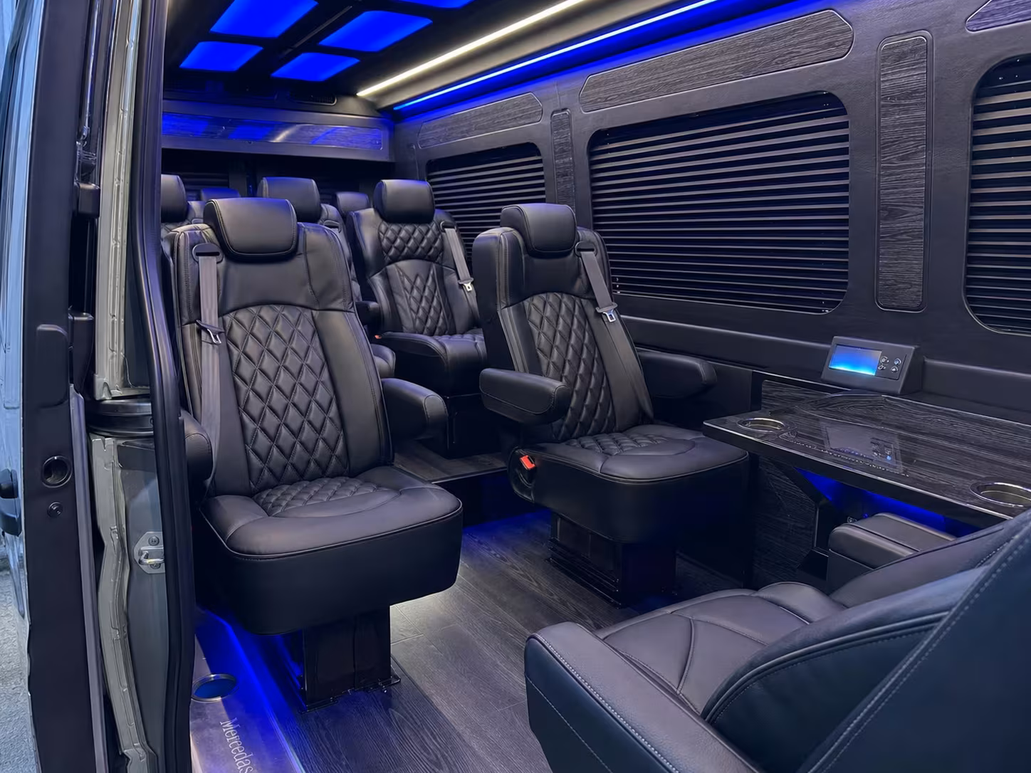 sprinter van transportation for groups and events across longview