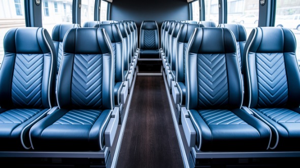 longview 15 passenger minibus inside