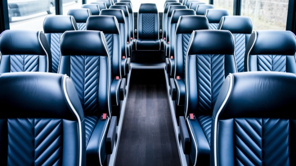 longview 20 passenger minibus inside