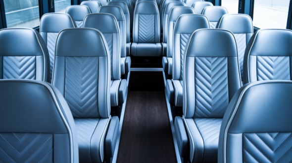 longview 28 passenger minibus inside