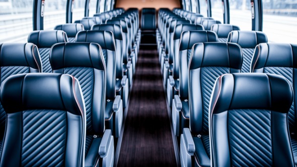 longview 50 passenger charter bus rental