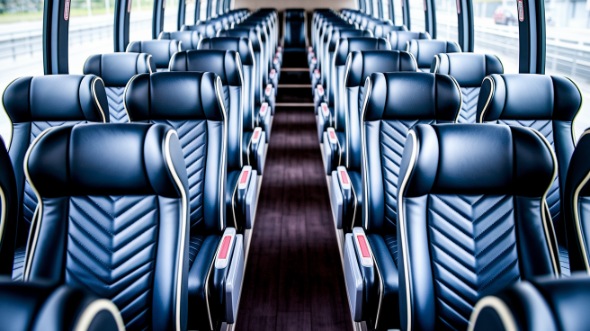 longview 55 passenger charter bus rental