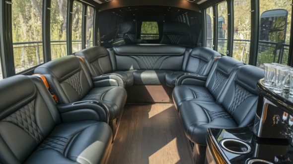 sprinter limo rental interior longview