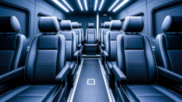 sprinter van with driver interior longview